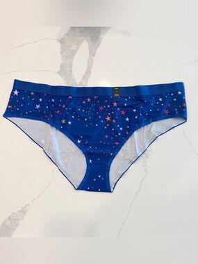 TORRID Curve Blue Star Cluster Hipster Panty Plus Size 4 NWT